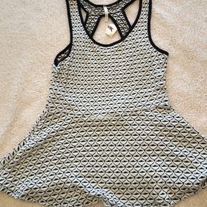 Flared waist Top